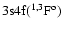 $\rm 3s4f (^{1,3}F^o)$