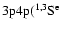 $\rm 3p4p (^{1,3}S^e$