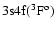 $\rm 3s4f(^3F^o)$