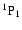 $\rm ^1P_1$