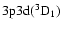 $\rm 3p3d(^3D_1)$