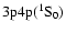 $\rm 3p4p(^1S_0)$