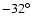 $-32\hbox{$^\circ$ }$