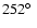 $252\hbox{$^\circ$ }$