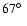 $67\hbox{$^\circ$ }$