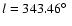 $l=343.46\hbox{$^\circ$ }$