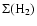 $\Sigma(\mbox{H}_2)$
