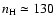 $n_{\rm {H}}\simeq130$