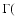 $\Gamma($