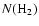 $N({\rm {H}}_2)$