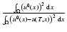 $\frac{\int_\Omega \left(u^0(x)\right)^2\;{\rm d}x}{\int_{\Omega}\left(u^0(x)-u(T,x)\right)^2\;{\rm d}x}$