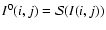 $I^0(i,j)=\mathcal{S}(I(i,j))$