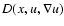 $D(x,u,\nabla u)$
