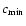 $c_{\rm min}$