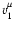 $v_1^\mu$