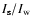 $I_{\rm s}/I_{\rm w}$