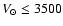 $V_\odot\leq3500$