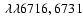 $~\lambda\lambda6716,6731$