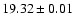 $19.32\pm0.01$