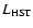 $L_{\rm HST}$