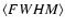 $\langle FWHM \rangle$