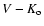 $V-K_{\rm o}$