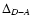 $\Delta_{D-A} $