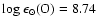 ${\rm log~\epsilon_{\odot}(O)=8.74}$