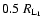 $0.5~R_{\rm L_1}$
