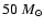 $50~M_\odot$