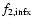$f_{\rm 2,infx}$