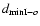 $d_{{\rm minI}-o}$