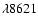 $\lambda 8621$