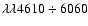 $\lambda\lambda
4610\div6060$