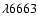 $\lambda 6663$