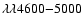 $\lambda\lambda4600{-}5000$