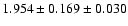 $1.954 \pm 0.169 \pm 0.030$