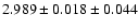 $2.989 \pm 0.018 \pm 0.044$