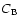 $C_{\rm B}$
