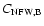 $C_{\rm NFW,B}$