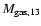 $M_{\rm gas, 13}$