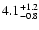 $\rm 4.1_{-0.8}^{+1.2}$
