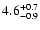 $\rm 4.6_{-0.9}^{+0.7}$