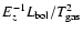 $E_z^{-1} L_{\rm bol} / T_{\rm gas}^2$