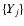 $\{Y_j\}$