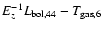 $E_z^{-1} L_{\rm bol, 44}-T_{\rm gas, 6}$