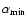 $\alpha_{{\rm min}}$