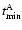 $t_{{\rm min}}^{{\rm A}}$