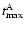 $t_{{\rm max}}^{{\rm A}}$