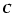 $\vec{C}$